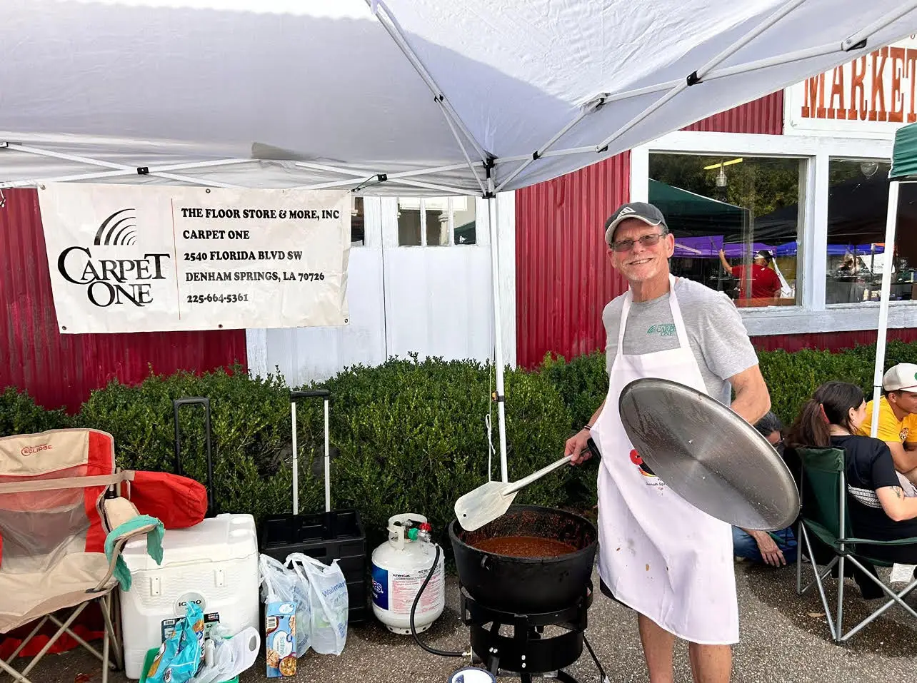 DAVID AT CHILLI COOK OFF ANTIQUE VILLAGE DAVID AT CHILLI COOK OFF ANTIQUE VILLAGE